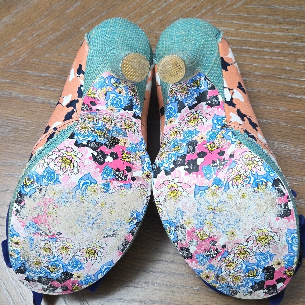 Irregular Choice Mutiny Floral Pumps, Size 37 - Picture 9 of 12